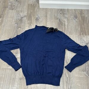 bebe Men's Deep Blue Crewneck Sweater